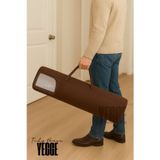 Yegge Kaliteli Halı Hurcu - 110Cm Yolluk Hurcu Pencereli, Taşıma Kulplu, Kalın Kumaşlı Halı Kilim Kılıf