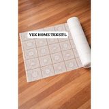 Yek Home Tekstil 50CM/1-3-5-10-15MT Dantel Pvc Silinebilir Raf Örtü,kaymaz Tabanlı,buzdolabı,ayakkabılık,çekmeçe Ört - Beyaz - 50 x 100 cm