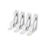 yek home tekstil evinizin her yerinde 4'lü Plastik Masa Örtüsü Tutacağı, Yaylı Mandal, Kayma Önleyici