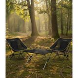 Yek Outdoor 2 Kişilik Alüminyum Kamp Masası ve Sandalye Seti - Siyah - Standart