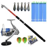 Yek Outdoor Balıkçı Surf Seti Kendo Sea Power 5000 Olta Makinesi-Kendo Elbe 3.50m 70-150gr Olta Kamışı-2 Fosfor-2 Şamandıra-5x 50gr Kurşun-4 Çapari