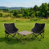 Yek Outdoor Campout Alüminyum Küçük Boy Masa + 2 Campout Fırat Sandalye Set