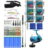 Yek Outdoor Hazır Tekne Oltası Seti Shimano Kamış Alivio Boat 1,50M 200G 1+1Pc&Kendo Ocean Cast 6000 Olta Makinesi
