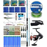 Yek Outdoor Hazır Tekne Oltası Seti Shimano Kamış Alivio Boat Quiver 2,10m 50-150g 2pc&Shimano Sienna 4000 Fg Spin Makin
