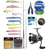Yek Outdoor Levrek & Çipura Spin Olta Seti Okuma Wave Up Spin 259CM 10-35GR Olta Kamışı&okuma Safyre SF-4000A Olta Makinesi - Standart - Renkli