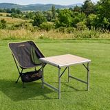 Yek Outdoor Mdf Katlanır Masa Küçük + Pratik Sandalye Set - Standart - Gri