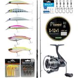 Yek Outdoor Pro Spin Seti Kendo K10 Long Casting 2.70CM 90XH 15-60GR Olta Kamışı&savage Gear Fazor 4000 Olta Makinesi - Standart - Renkli