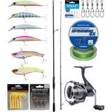Yek Outdoor Pro Spin Seti Okuma Hakai Super Light Spin 8'6'' 259CM 10-35GR 2 Parça Olta Kamışı&savage Gear Fazor 4000 Olta Makinesi - Standart - Renkli