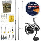 Yek Outdoor Profesyonel Göl Oltası Seti Prologic C-Series 13FT 390CM 3 Parça&okuma Tomcat TMC-8000 6+1bb Olta Makinesi - Standart - Renkli