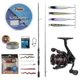 Yek Outdoor Profesyonel Lrf Seti Okuma Epixor Lrf Ultra Light Game Spin 213Cm 1-8Gr Olta Kamışı&Okuma Ceymar Chd-1000A 7+1Bb Olta Makinesi