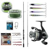 Yek Outdoor Profesyonel LRF Seti Okuma Epixor LRF Ultra Light Game Spin 213cm 1-8gr Olta Kamışı&Okuma Revenger RV-25 FD
