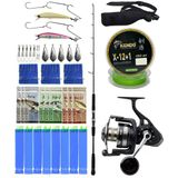 Yek Outdoor Profesyonel Tekne Oltası Seti Cavalla Speed Jigging Spin 159Cm Mh 150-250Gr 1 Parça Spin Kamışı&Savage Gear Sgs8 4000 Fd Olta Makinesi