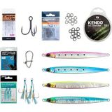 Yek Outdoor Profesyonel Tekneden Jig Olta Yem Seti - Savage Gear Sardine Slider