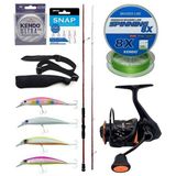 Yek Outdoor Spin Olta Seti Okuma Red Spin 9'2'' 279 cm 10-40 gr 2 Parça&Savage Gear Orange LTD 4000 FD 8+1BB Olta Makine