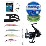 Yek Outdoor Spin Olta Seti Shimano Kamış Fx Xt Spinning Moderate Fast 2,70M 14-40G 2Pc&Shimano Makina Nexave 4000 Fı