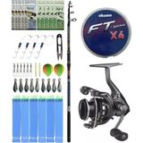 Yek Outdoor Surf Olta Seti Kendo Spider Surf 3.90M 50-150GR Olta Kamışı&okuma Acuador ACU-4000A Olta Makinesi - Standart - Renkli