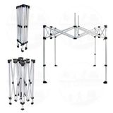 Yek Outdoor Teleskopik 3X2 M Bagaj Boy Otomatik Gazebo İskeleti | Çardak İskeleti