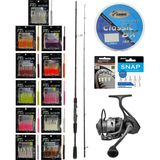 Yek Outdoor Yekoutdoor Fireworm Lrf Seti Okuma Epixor Lrf Ultra Light Game Spin 213CM 1-8gr 2 Parça Olta Kamışı&kendo Azzurro 2000 Olta Makinesi - Standart - Renkli