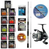 Yek Outdoor YekOutdoor FireWorm LRF Seti Okuma Wave Power 228 cm 2-12 gr Lrf Kamışı&Okuma Revenger RV-25 FD Olta Makinesi