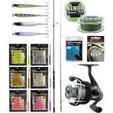 Yek Outdoor Yekoutdoor Fireworm Lrf Seti Okuma Wave Up Spin 165CM 3-14GR 2 Parça Olta Kamışı&okuma Revenger Rv-25 Fd Olta Makinesi - Standart - Renkli