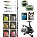 Yek Outdoor YekOutdoor FireWorm LRF Seti Okuma Wave Up Spin 165cm 3-14gr 2 Parça Olta Kamışı&Okuma Revenger RV-25 FD Olta Makinesi