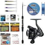 Yek Outdoor Yekoutdoor Lrf Olta Seti Okuma Teleskopik Lrf 210CM 1-8 gr Lrf Kamışı&okuma Acuador ACU-1000A 3+1bb Olta Makinesi