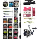 Yek Outdoor Yekoutdoor Pro Lrf Seti Okuma LRF-TELE-706UL 212CM 1-8 gr Lrf Kamışı&okuma Safyre 1000A Olta Makinesi - Standart - Renkli