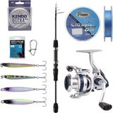 Yek Outdoor Yekoutdoor Profesyonel Lrf Olta Seti Okuma 210CM 1-8 gr Lrf Kamışı&okuma ARIA-1000A Olta Makinesi