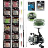 Yek Outdoor YekOutdoor Silikonlu LRF Seti Okuma Wave Up Spin 198cm 0.5-6gr 2 Parça Olta Kamışı&Okuma Revenger RV-25 FD Olta Makinesi