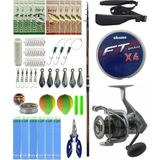 Yek Outdoor Yekoutdoor Surf Olta Seti Shimano Kamış Sonora Ax Surf Tele 4220 4,20M 200G Kamış&okuma Tomcat 8000 Olta Makinesi - Standart - Renkli