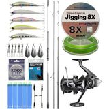Yek Outdoor Yekoutdoor Surf Seti Shimano Kamış Beastmaster K Surf Hybrid 4,50M 225G 3pc K-Type Dps&shimano Makina Aerlex Xtc 14000 - Standart - Renkli