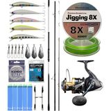 Yek Outdoor Yekoutdoor Surf Seti Shimano Kamış Beastmaster K Surf Tubular 4,50M 225G 3pc Low Rider Dps& Shimano Makina Spheros 8000 Sw A Hg - Standart - Renkli