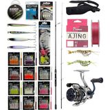 Yek Outdoor YekOutdoor ULTRA LRF Seti Okuma Wave Up Spin 165cm 3-14gr 2 Parça Olta Kamışı&Okuma Safyre 2500A Olta Makinesi