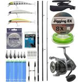 Yek Outdoor Yekoutdoor Yüksek Performans Okuma Ceymar Surf 4,30 M 100-250 gr 3 Parça Surf Kamışı&okuma Tomcat TMC-8000 Olta Makinesi - Standart - Renkli