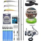 Yek Outdoor Yekoutdoor Yüksek Performans Okuma Ceymar Surf 4,30 M 100-250 gr 3 Parça Surf Kamışı&shimano Makina Saragosa 8000 Sw A Hg - Standart - Renkli