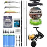 Yek Outdoor Yekoutdoor Yüksek Performans Okuma Ceymar Surf 4,30 M 100-250 gr 3 Parça Surf Kamışı&shimano Makina Socorro 8000 Sw - Standart - Renkli