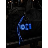 Yekora 3d Fitness Charm Anahtarlık | Dambıl, Ağırlık Plakası ve Shaker Figürlü Spor Çantası Süsü - Mavi