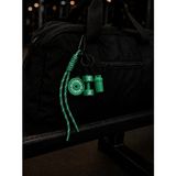 Yekora 3d Fitness Charm Anahtarlık | Dambıl, Ağırlık Plakası ve Shaker Figürlü Spor Çantası Süsü - Yeşil