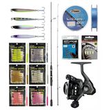 Yekoutdoor Arrow Worm Lrf Seti Okuma Wave Up Spin 180Cm 3-14Gr 2 Parça Olta Kamışı&Okuma Acuador Acu-1000A 3+1Bb Olta Makinesi