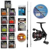 Yekoutdoor Fireworm Lrf Seti Okuma Epixor Lrf Ultra Light Game Spin 213Cm 1-8Gr 2 Parça Olta Kamışı&Okuma Ceymar Hd Chd-1000A 7+1Bb Olta Makinesi