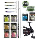 Yekoutdoor Fireworm Lrf Seti Okuma Wave Up Spin 165Cm 3-14Gr 2 Parça Olta Kamışı&Okuma Ceymar Hd Chd-1000A Olta Makinesi