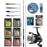 Yekoutdoor Fireworm Lrf Seti Shimano Kamış Fx Xt Spinning Moderate Fast 1,80M 3-14G 2pc&okuma Revenger Rv-25 Fd Olta Makinesi - Standart - Renkli