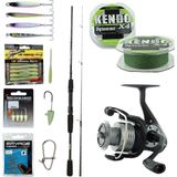 Yekoutdoor Full Yemli Lrf Olta Seti Okuma Wave Power 213 Cm 0-8 Gr Lrf Kamışı&Okuma Revenger Rv-25 Fd Olta Makinesi