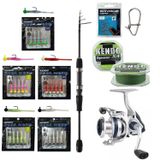 Yekoutdoor Hookworm Lrf Seti Okuma Lrf-Tele-706Ul 212Cm 1-8 Gr Lrf Kamışı&Okuma Arıa-1000A 1Bb Olta Makinesi