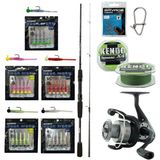 Yekoutdoor Hookworm Lrf Seti Okuma Wave Power 228 cm 2-12 gr Lrf Kamışı&okuma Revenger Rv-25 Fd Olta Makinesi - Standart - Renkli
