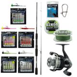 Yekoutdoor Hookworm Lrf Seti Okuma Wave Power 228 Cm 2-12 Gr Lrf Kamışı&Okuma Revenger Rv-25 Fd Olta Makinesi