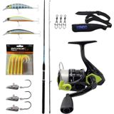 YekOutdoor Okuma Levrek-Çipura Spin Olta Seti Okuma G-Power Spin 8' 240cm 15-40 gr 2 Parça Spin Kamışı&Okuma Fin Chaser