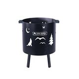YekOutdoor Orcamp Doğa Şöminesi Küçük 27 Cm Beyaz