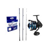 Yekoutdoor Profesyonel Olta Seti Kendo Palamita Surf 420CM 200GR 3 Parça Olta Kamışı&okuma Azores ZXP-8000 Olta Makinesi