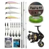 Yekoutdoor Profesyonel Olta Seti Okuma Azores Surf 430Cm 3 Parça Surf Kamışı&Okuma Tesoro 8000Pa Olta Makinesi